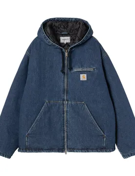 Cleveland Jacket Blue Stone Washed XL Herren - Carhartt WIP - FashionsVida