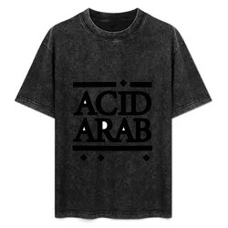 ACID ARABB T-Shirt Breathable Basic Cotton T-Shirt