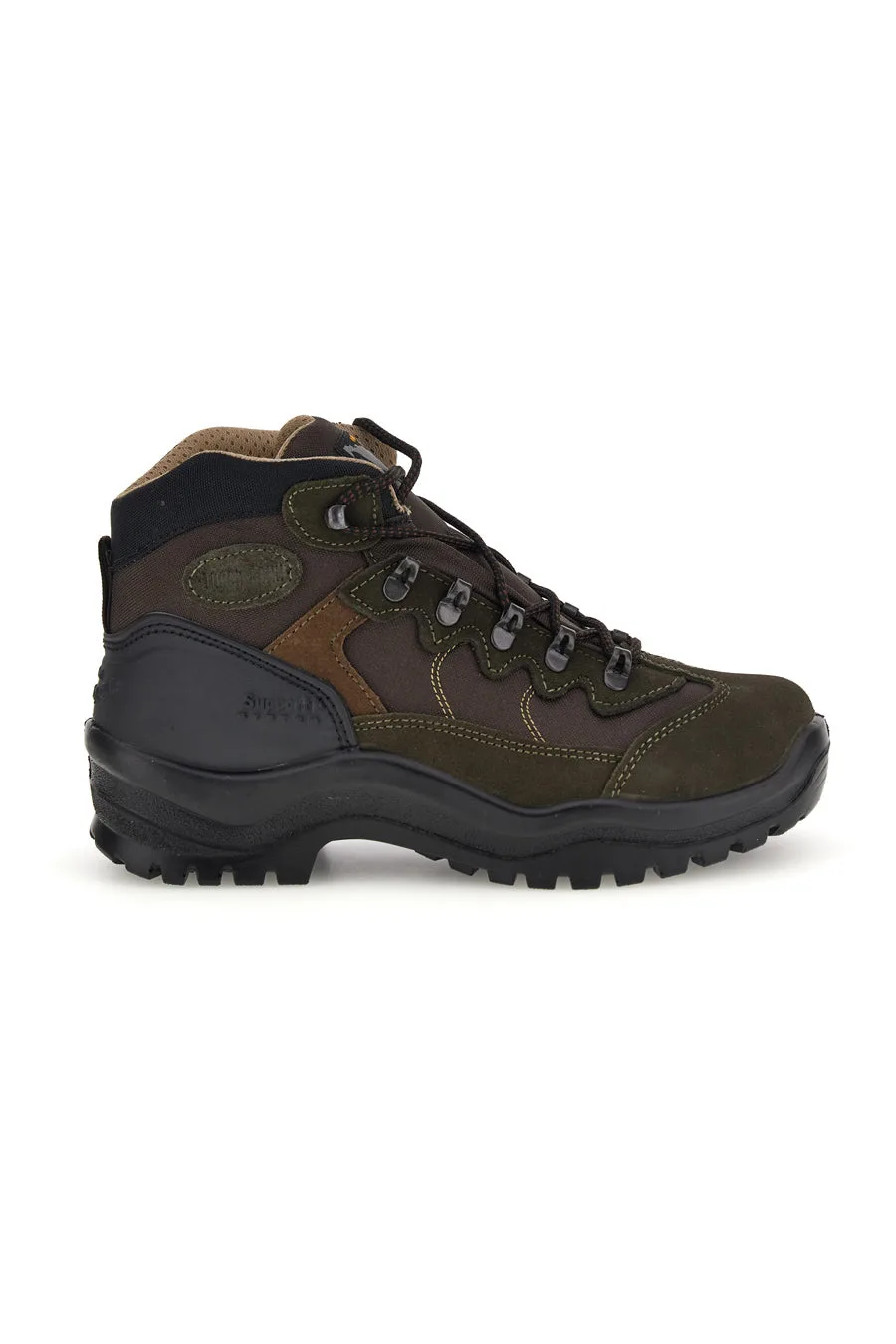 Scarponcini da trekking verde oliva con support system 10694S3 41 - TRACK DOWN - FashionsVida
