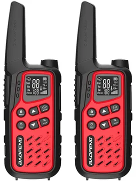 Bf-t25e Walkie Talkie 2 Units Red One Size unisex - Baofeng - FashionsVida