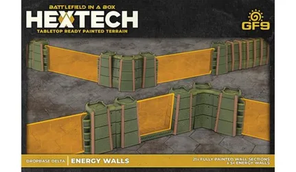 Battlefield in a Box HexTech: Dropbase Delta - Energy Walls