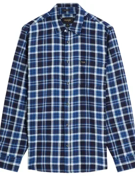 Chemise à Manches Longues 1 Pkt Light Indigo L - Wrangler - FashionsVida