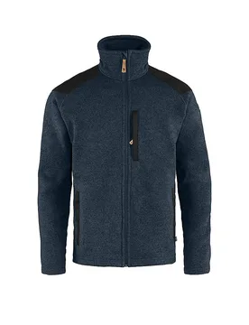 Giacca in pile da uomo Buck blu M - Fjällräven - FashionsVida