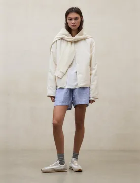 Cazadora de mujer reversible de algodón - Ecoalf - FashionsVida