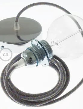 Cables Lampe Suspendue Pendel Pour Abat-jour Rx09 2 M Lollipop / Chrome Plated One Size - Creative - FashionsVida
