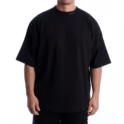 Mens Oversized Short Sleeve T-Shirt Pmaa002f22jer0031010 - Black - Size Small