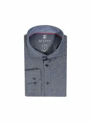 Desoto Chemise en jersey bleu XL