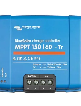 Blue Solar Mppt 150/60-tr Regulator Blue / Black One Size unisex - Victron energy - FashionsVida