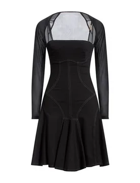 Mini-Kleid Damen Schwarz 32,34,36 Damen - Versace Jeans Couture - FashionsVida