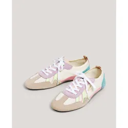 Noa - zapatillas con detalles en ante