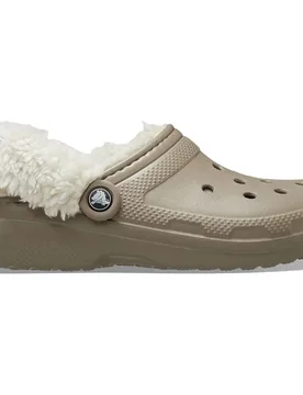 Sabots Classic Fleece Lined Mushroom EU 45-46 Homme - Crocs - FashionsVida