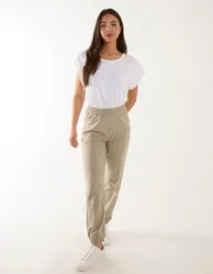 Cuff Trousers - XL / STONE - female
