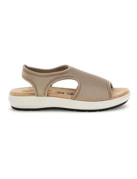 Sandali beige con suola antiscivolo e soletta comfort very soft 01 40 - BIO UP - FashionsVida