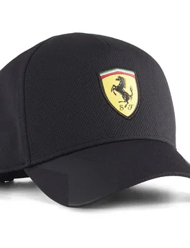 Cappellino Con Visiera Ferrari Black One Size - Puma - FashionsVida