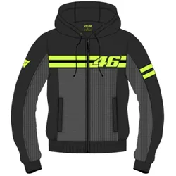 Giubbotto Moto VINTEDGE AIR VR46 Nero Giallo Fluo taglia 48