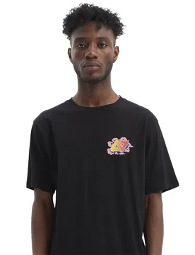 T-shirt à Manches Courtes Na Group Black XL - Hydroponic - FashionsVida