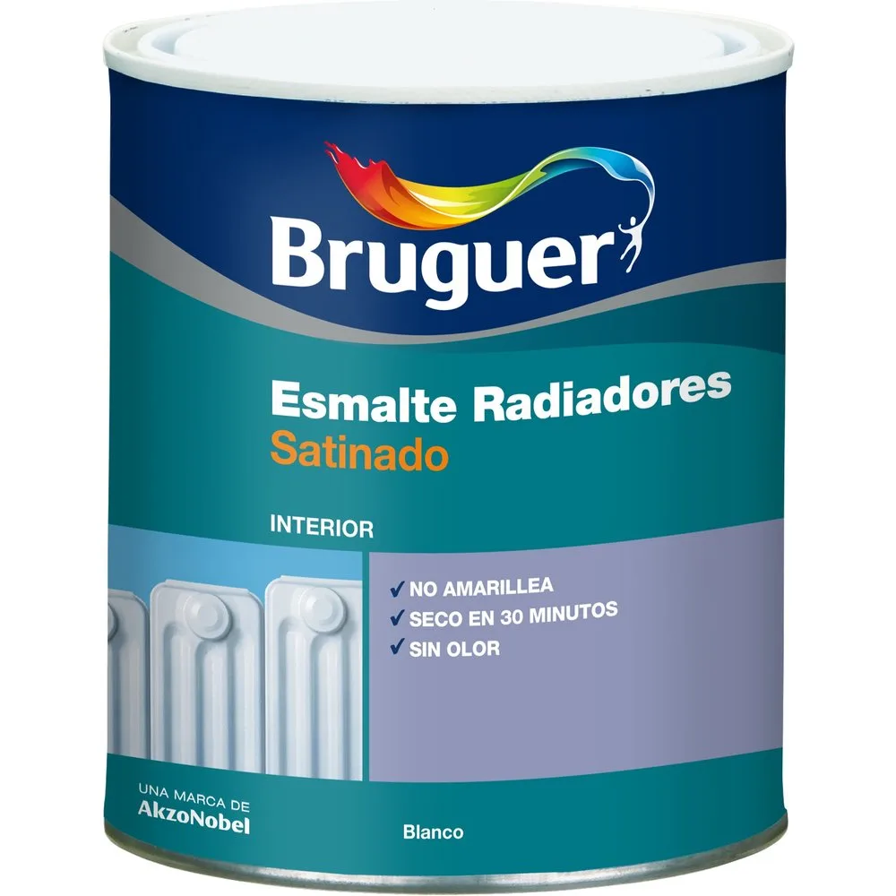 Esmalte Radiadores Satinado 750 ml - Bruguer - FashionsVida