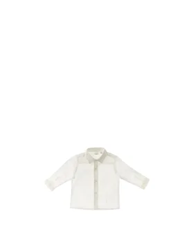 Camicia maniche lunghe NURSERY BIANCO 18M - iDO - FashionsVida