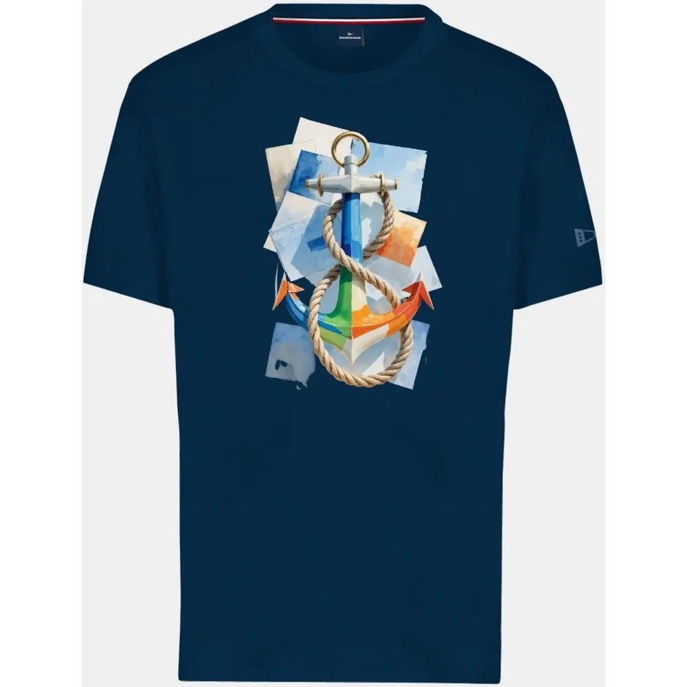 Camiseta de hombre de manga corta - Scuola Nautica - FashionsVida