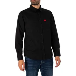 Hugo Camicia A Maniche Lunghe Egrin 1026103 Black 2XL