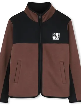 Hugo Veste G01232 Chicory Coffee 6 Années Fille - Hugo Boss - FashionsVida