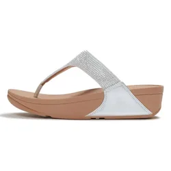 Sandali Lulu Crystal Embellished Toe Post Steeled Silver EU 41