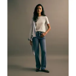 Sfera - Jeans recto tiro alto
