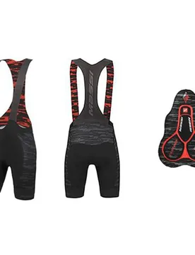 Salopette Pro Team Black / Red - Massi - FashionsVida