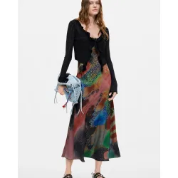 Vestido estampado 2 en 1