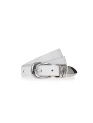 Ledergürtel weiss 85 damen