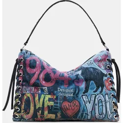 Desigual - Bolso grafitti grande