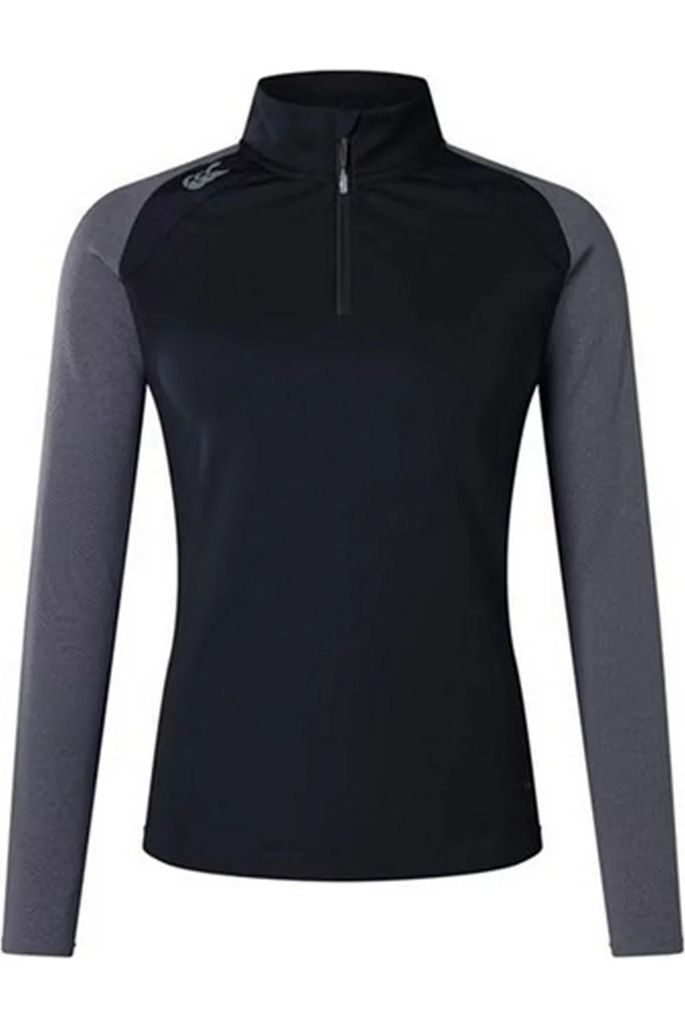 Elite Womens Quarter Zip Base Layer Top - - Size: 12 - Canterbury - FashionsVida