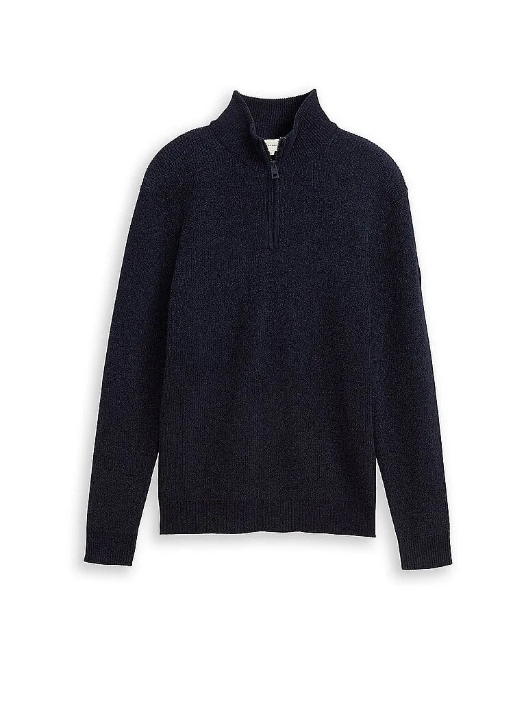 Troyer Pullover blau S Herren - Tom tailor - FashionsVida