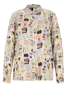SHIRT BLOUSE 1/1 SLEEVE female - 38 - FashionsVida