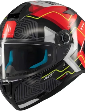 Casco Moto Integrale TARGO S BRIK C5 Lucido taglia XL - MT Helmets - FashionsVida