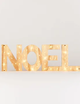 Leuchtbuchstaben Weihnachten 41 LED 44 cm - JJA - FashionsVida