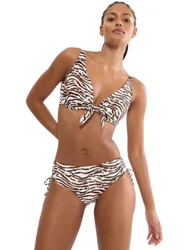 Top de bikini triangular con aro con tirantes ajustables - Triumph - FashionsVida