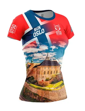Maglietta A Maniche Corte Oslo 202 Multicolour L - OTSO - FashionsVida