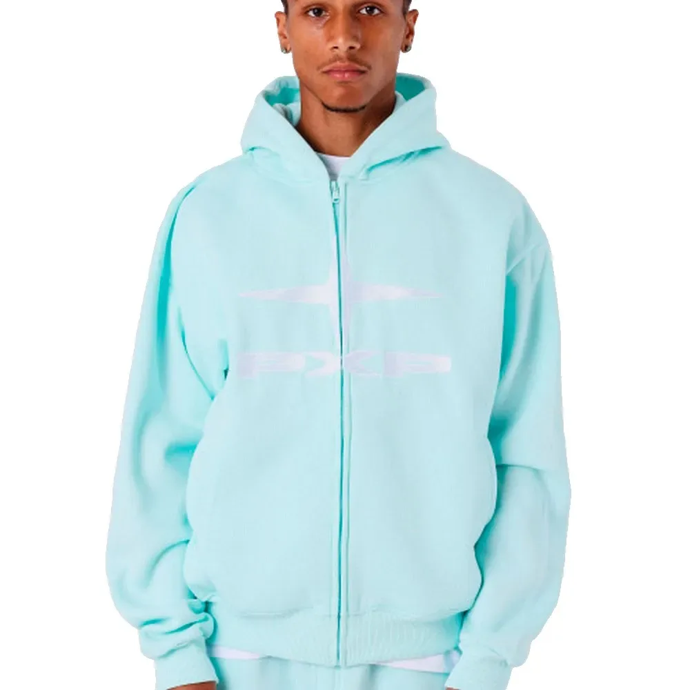 Felpa Con Zip 253000 Mint Ice S - Project x paris - FashionsVida