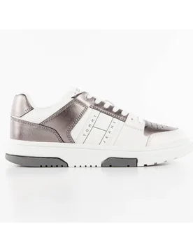 Womens Sneakers “the Brooklyn” - Silver - Size Eu 38 - Tommy hilfiger - FashionsVida