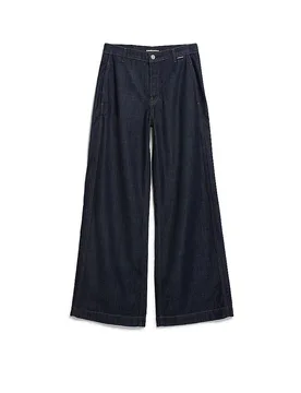 Jeans Wide Leg ASTRAEAAS bleu marine 27/L32 - Armedangels - FashionsVida