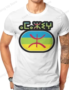 Morocco 100%Pure Cotton Sport Men T-Shirt Amazigh Flag Short sleeve Tshirts Street short sleeve Tee Funny Tops - Aliexpress - FashionsVida