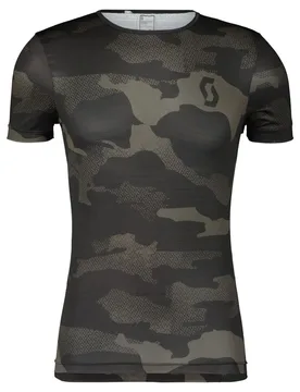 Maglia A Maniche Corte Carbon Black / Dark Grey - Scott - FashionsVida