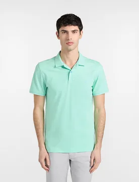 Harmont&blaine polo con dettagli a righe uomo verde acqua - Harmont & Blaine - FashionsVida