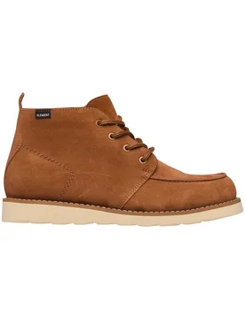Chaussures montantes en suède - LMT Boot Caramel Café en Cuir - Taille 41 - Marron - Element - FashionsVida