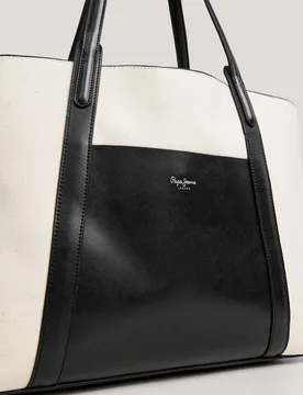 Bolso de mujer shopper de sarga - Pepe Jeans - FashionsVida