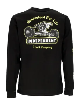 Maglietta Manica Lunga Uomo Gfl Truck Co. L/s Tee Black - Independent - FashionsVida