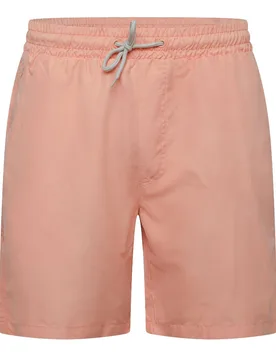 Mens Wabasso Swim Shorts In Coral - Pink - Size Large - Crosshatch - FashionsVida