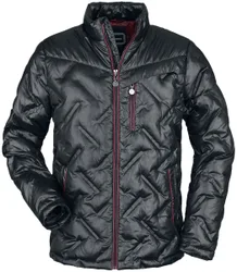 Übergangsjacke für Männer schwarz "Übergangsjacke mit besonderer Prägung" von - Männer - male