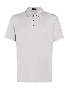 Poloshirt Herren Hellgrau L,S Herren - Theory - FashionsVida